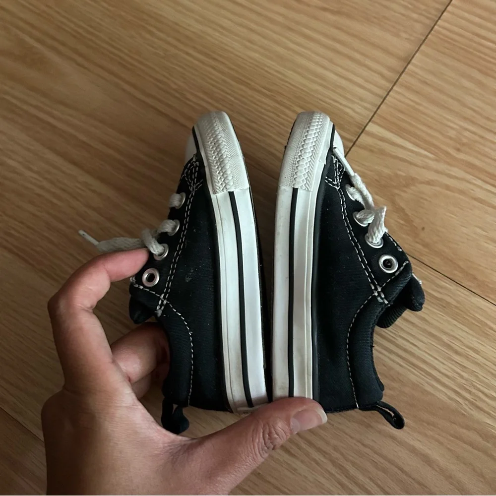Converse Chuck Taylor All Star Black Low Top Sneakers  Infant 5